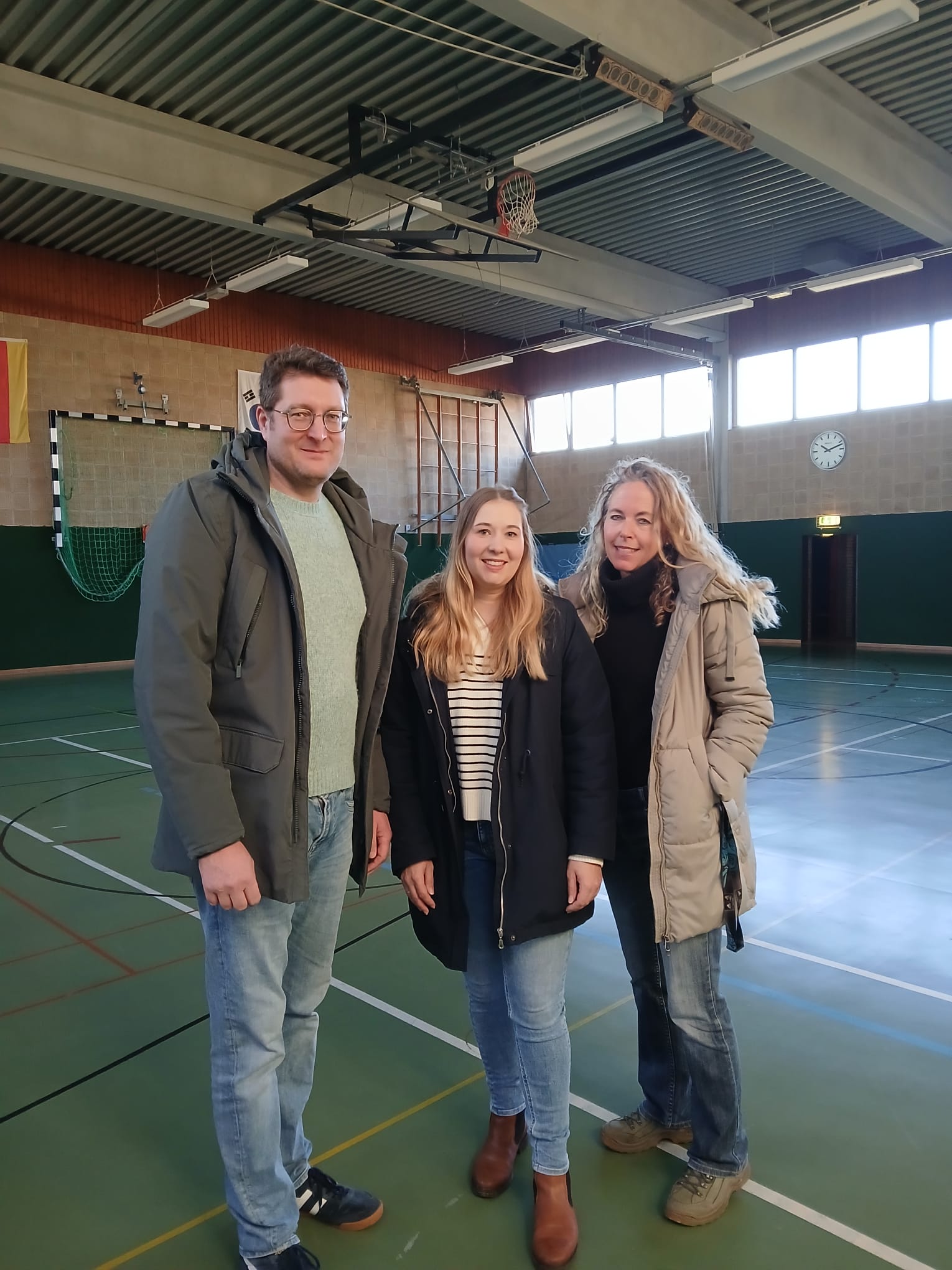 (v.l.n.r. Mathias Westermeyer, Carolin Klevorn, Nicole Lehnen)